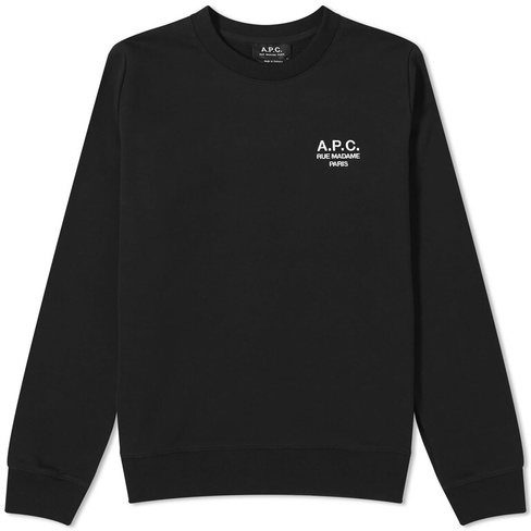 Толстовка A.P.C. Skye Logo, цвет Lzz Black