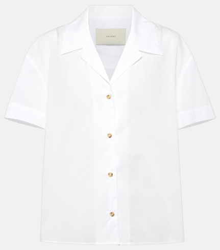 Рубашка из хлопка прага Asceno, белый