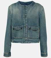 Джинсовая куртка с цепочкой Givenchy, синий