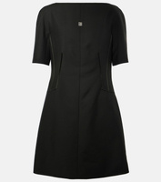 Мини-платье 4g из шерсти и мохера Givenchy, черный
