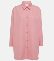Рубашка из хлопкового поплина Jil Sander, розовый