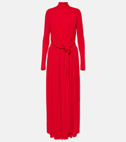 Платье макси meret из креп-джерси с драпировкой Proenza Schouler, красный
