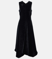 Платье миди из синели white label layla Proenza Schouler, черный