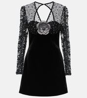 Декорированное мини-платье whitney Rebecca Vallance, черный