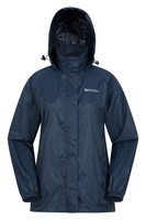 Водонепроницаемая куртка Pakka со складным капюшоном Mountain Warehouse, синий