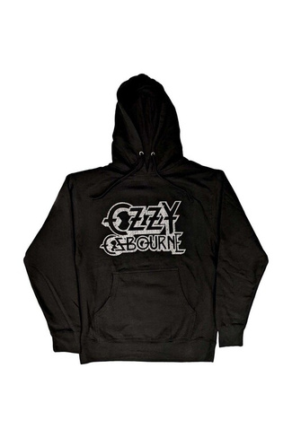Толстовка с капюшоном и винтажным логотипом Ozzy Osbourne, черный