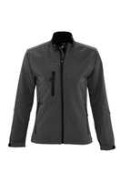 Куртка Roxy Soft Shell (дышащая, ветрозащитная и водостойкая) SOL'S, серый