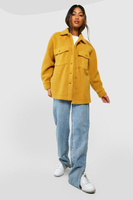 Куртка Teddy Soft Touch boohoo, желтый