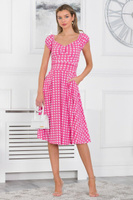 Трикотажное платье Regenia с вырезом в форме сердца Jolie Moi, розовый