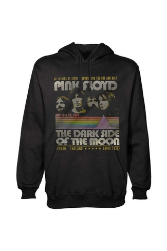 Полосатая толстовка Pink Floyd, черный