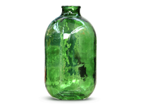 Банка 10 литров винная "Зелёная лоза" с гидрозатвором