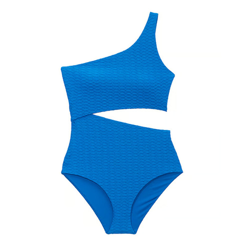 Купальник Victoria's Secret Swim Monokini One-Piece Fishnet, синий
