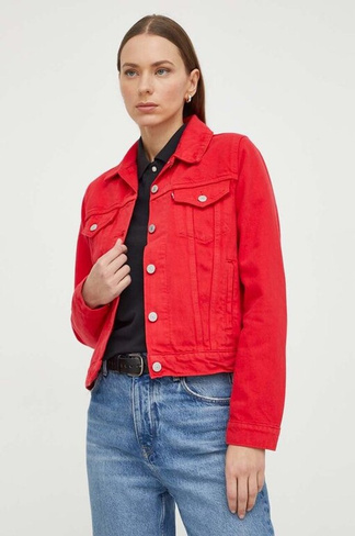 Джинсовая куртка Levi's, красный