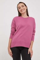 Шерстяной свитер Sisley, розовый
