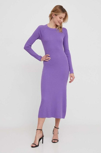 Платье Sisley, фиолетовый