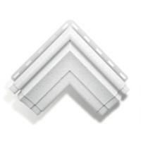 Отделочные элементы Альта-Декор - угол наличника «Модерн», белый Отделочный элемент Альта-декор