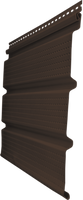 Софит T4 полностью перфорированный Grand Line, коричневый Коричневый