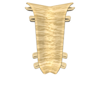 Угол для плинтуса Идеал Комфорт внутренний 212 Дуб светлый