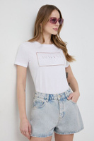 Хлопковая футболка Armani Exchange, белый