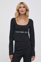 Рубашка с длинным рукавом Calvin Klein Jeans, черный