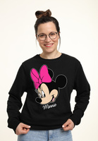 Толстовка Disney Classic Mickey Minnie Big Face Disney, черный