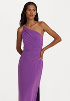 Вечернее платье Belina One Shoulder Evening Dress Lauren Ralph Lauren, цвет purple jasper