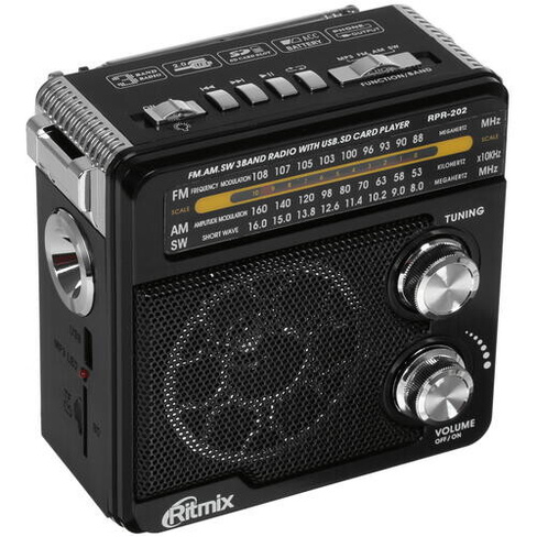 Радиоприемник Ritmix RPR-202Black